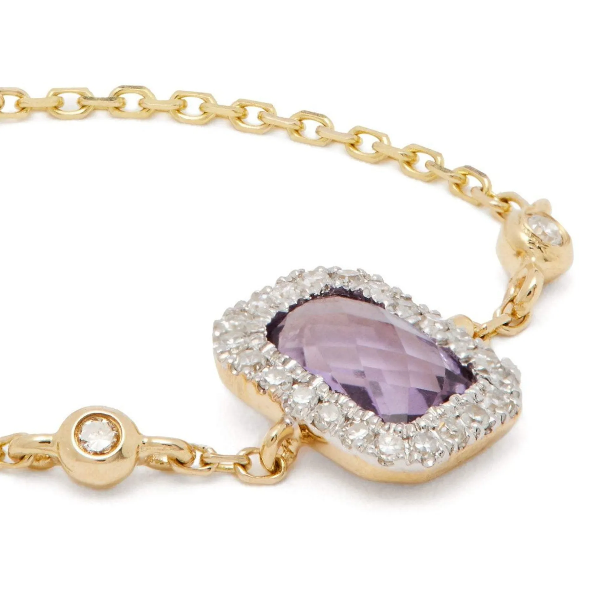 Bague Amethyste Carree