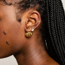 Boucle D'Oreille French For Goodnight (Rouge)