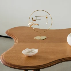 Boucle D'Oreille Mobile Dore