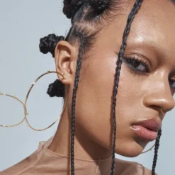 Boucles D'Oreilles Creoles Mega Razzle Dazzle