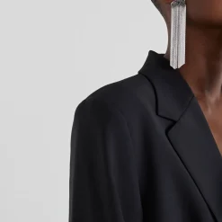 Boucles D'Oreilles Grand Fil (Argent)