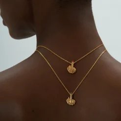 Collier Francais Pour Bonne Nuit (Rouge)
