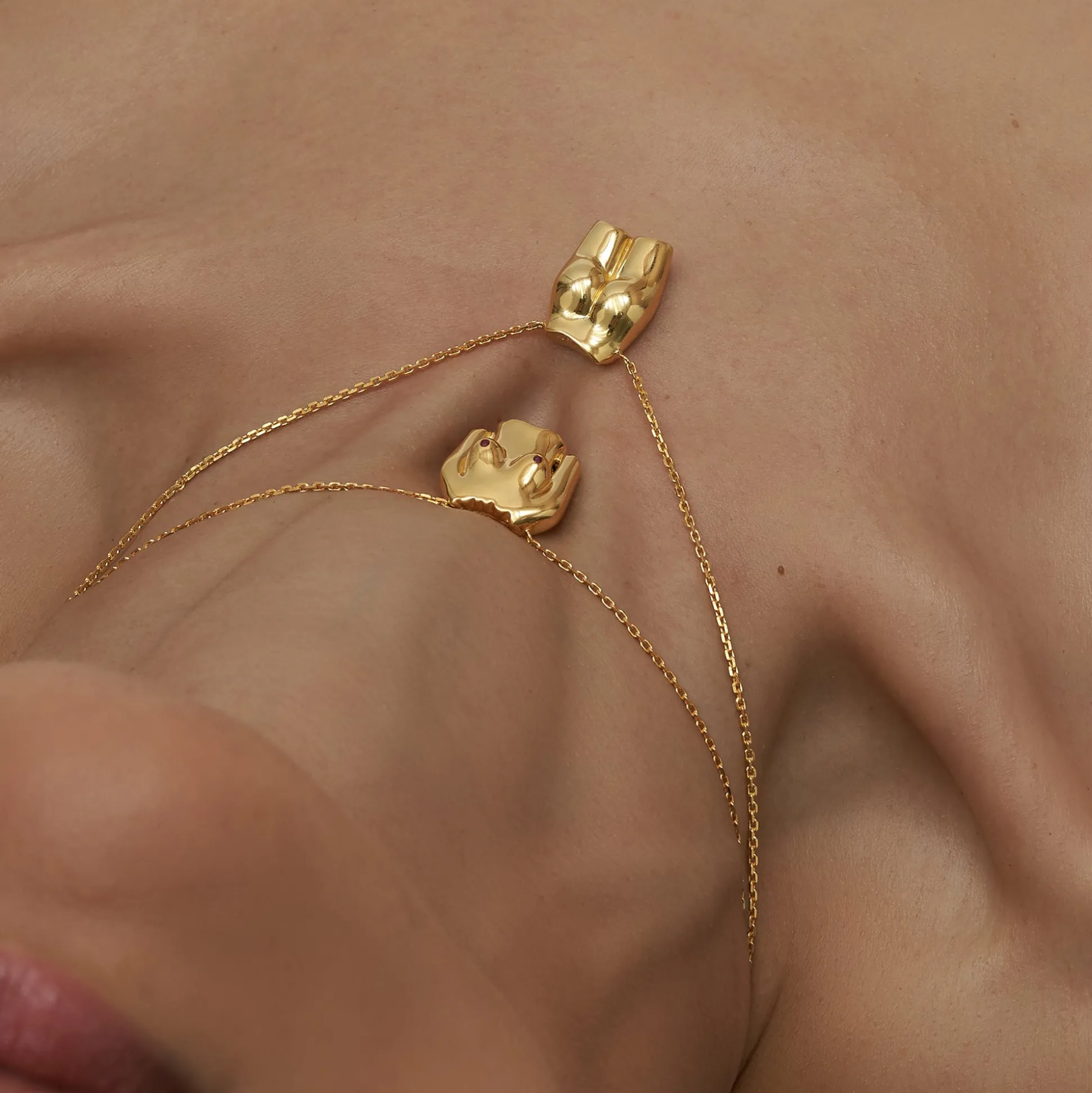 Collier Le Derriere Dore