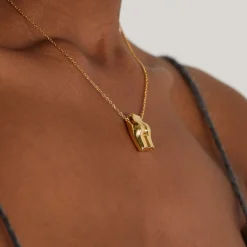 Collier Le Derriere Dore