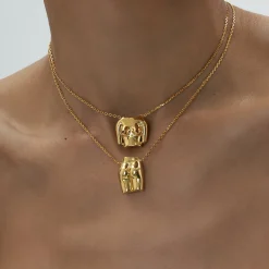 Collier Le Derriere Dore