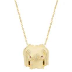 Collier Rubis Boobies (Ponce)