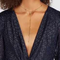 Collier Serpent Dore