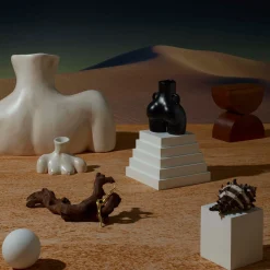 Duo Petites Femmes (Noir, Marbre)