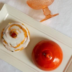 Pot A Mesanges En Sucre (Orange Brillant)