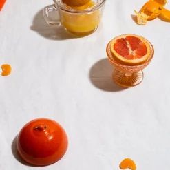 Pot A Mesanges En Sucre (Orange Brillant)