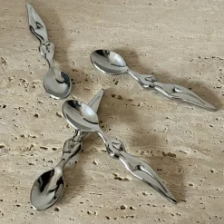 Tea-Spoon Me Cuilleres A Cafe Ensemble De 4