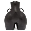 Vase Avec Poignees D'Amour (Noir)